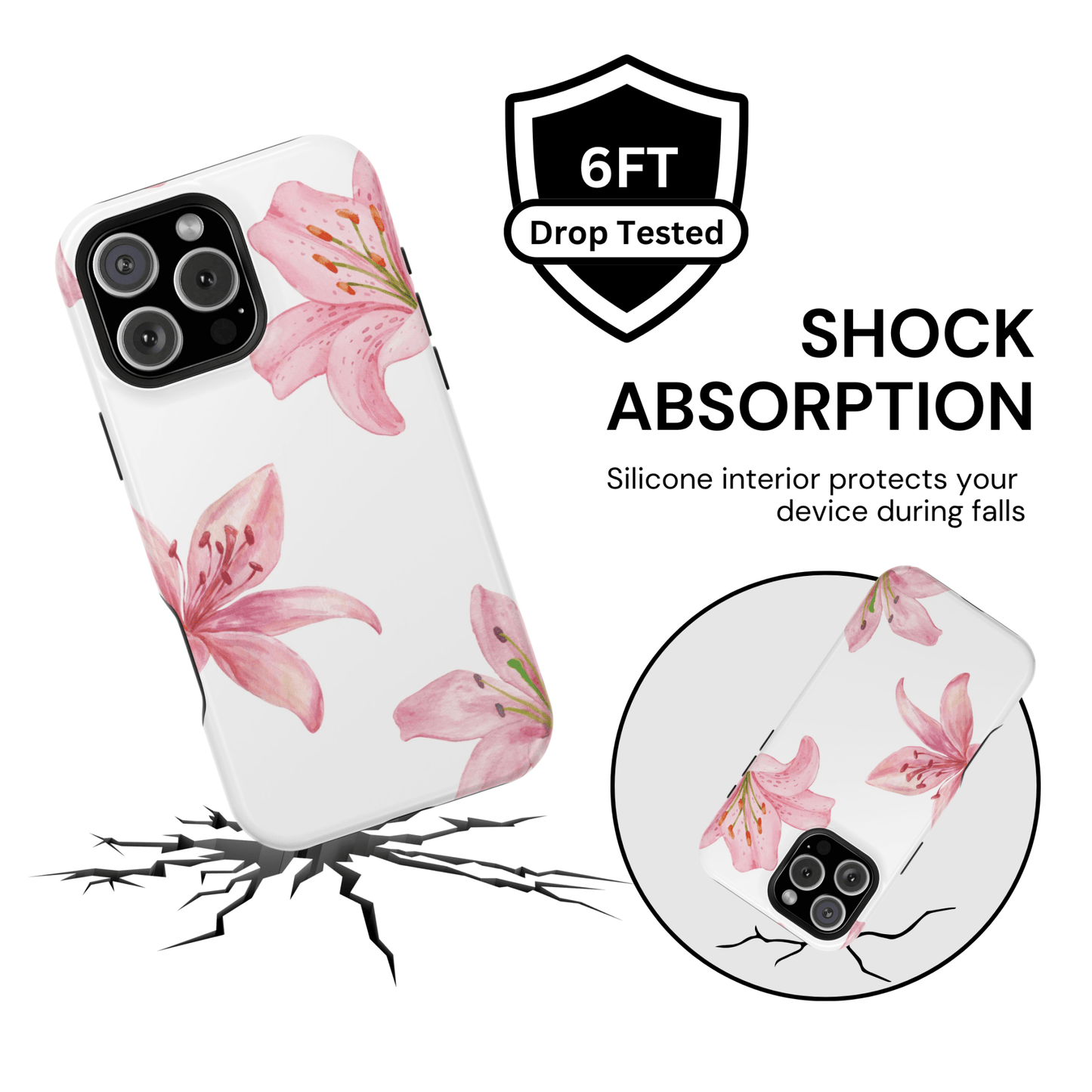 Blush & Lily Phone Case - Layreen Cases