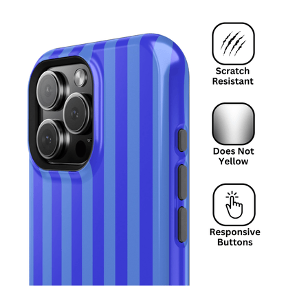 Bright Blue Stripes - Layreen Cases