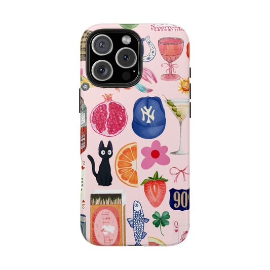 Cool Girl (Pink Background) Case