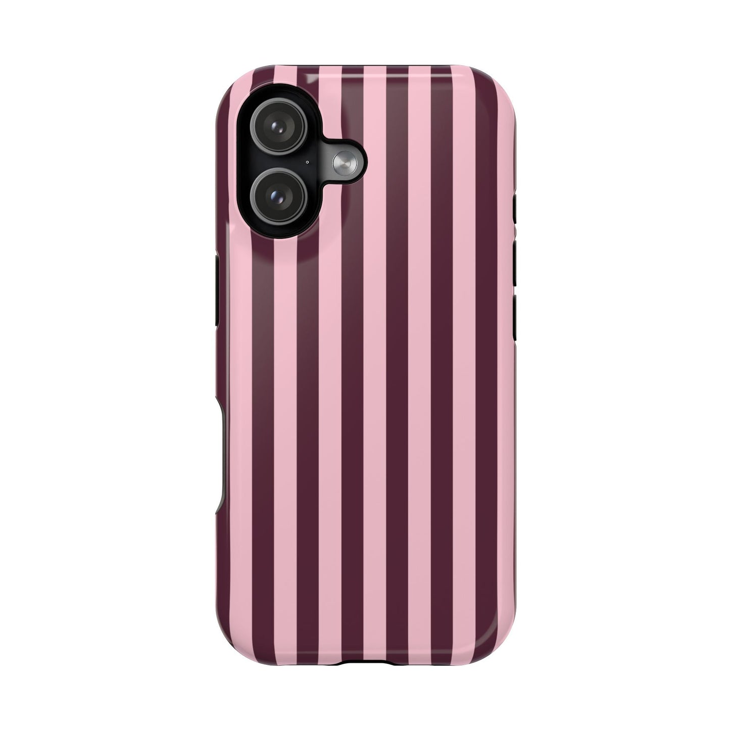 Chocolate Strawberry Stripes - Layreen Cases