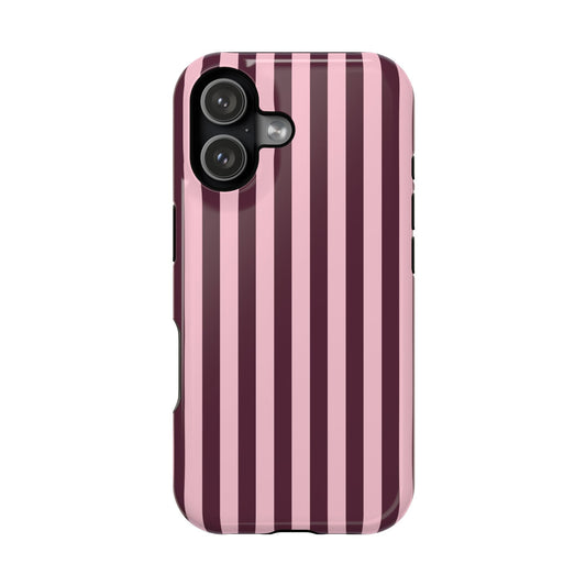 Chocolate Strawberry Stripes - Layreen Cases