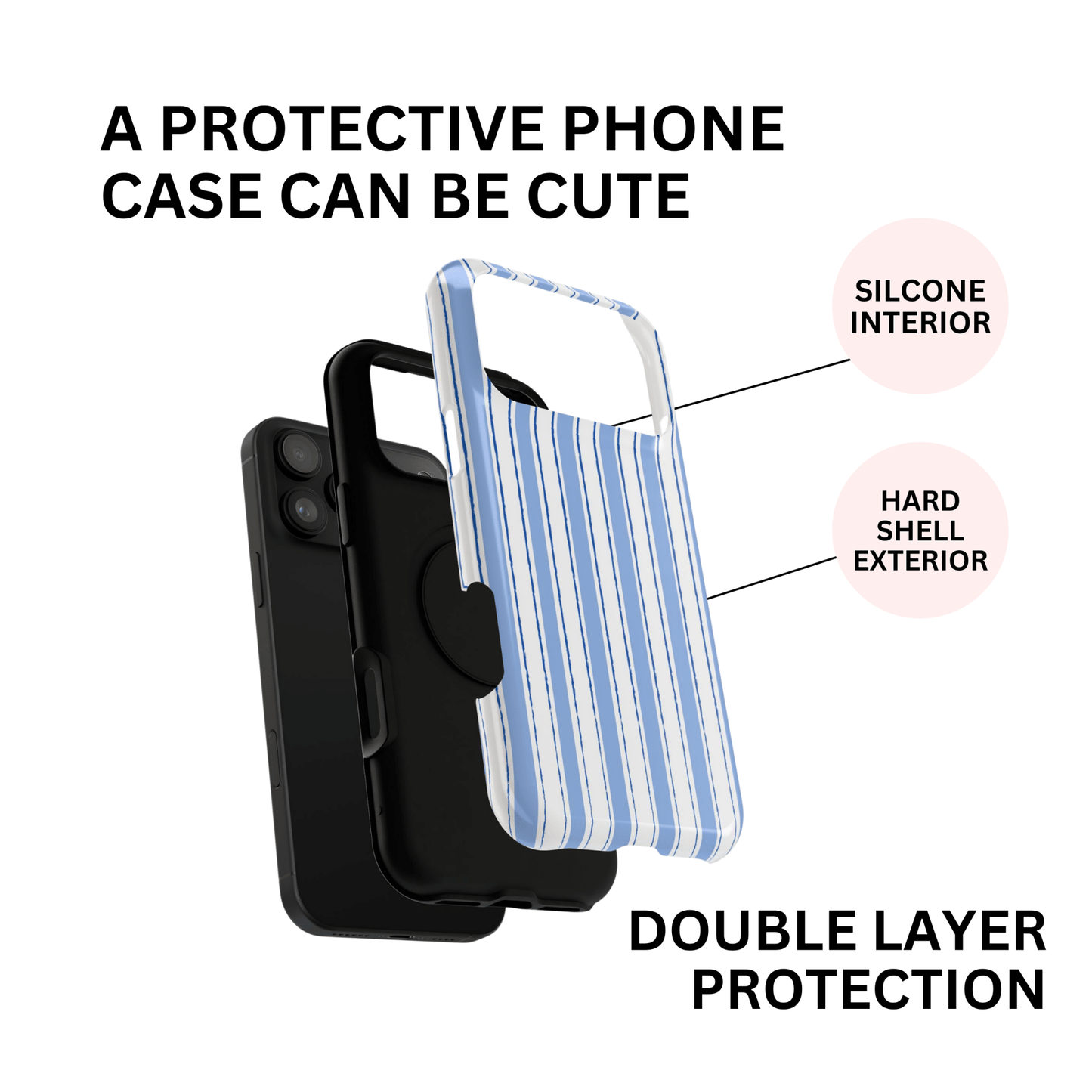 Coastal Pinstripes - Layreen Cases