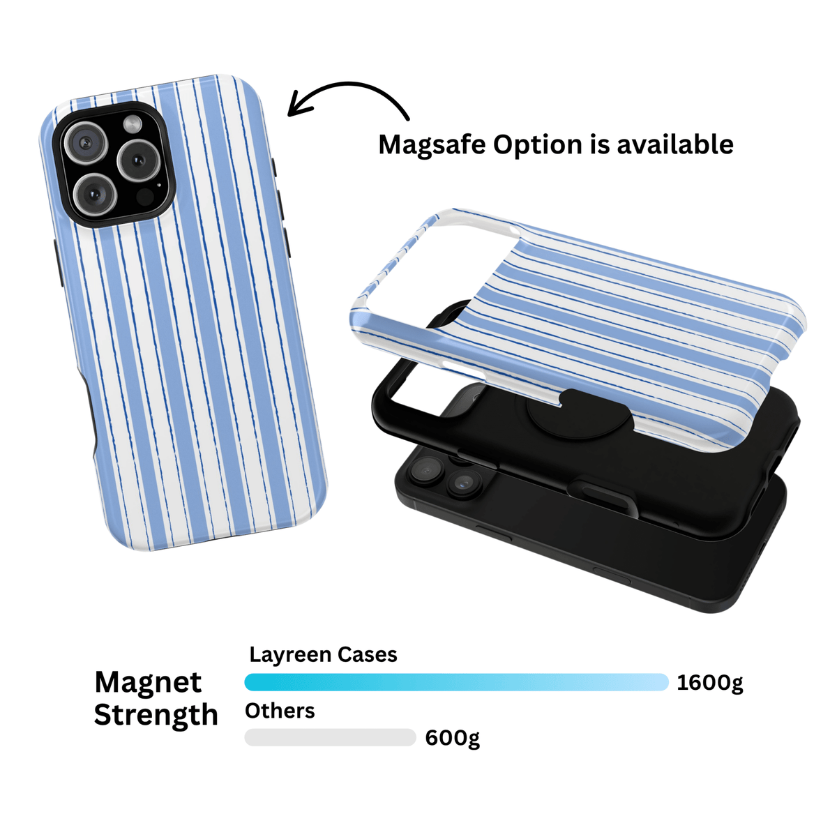 Coastal Pinstripes - Layreen Cases