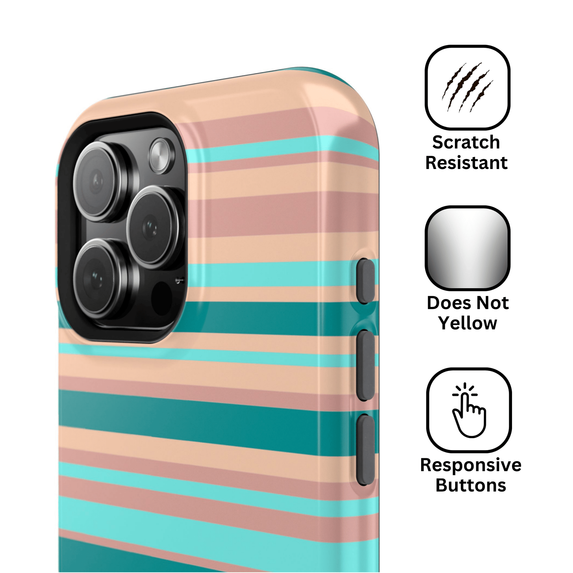Cora Stripes Case - Layreen Cases