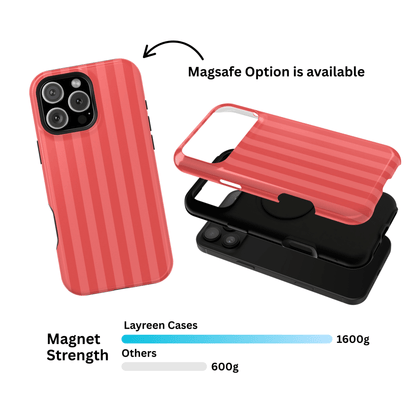 Coral Stripes - Layreen Cases