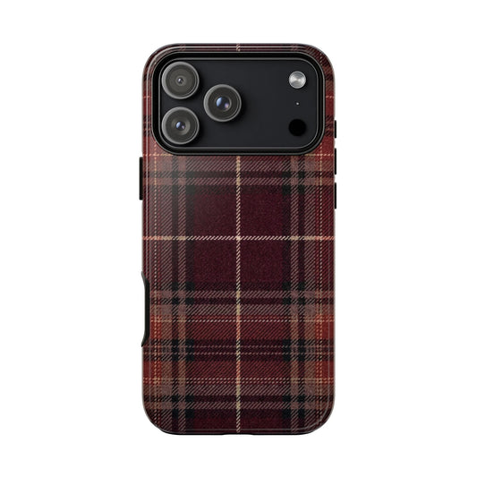Cranberry Plaid - Layreen Cases