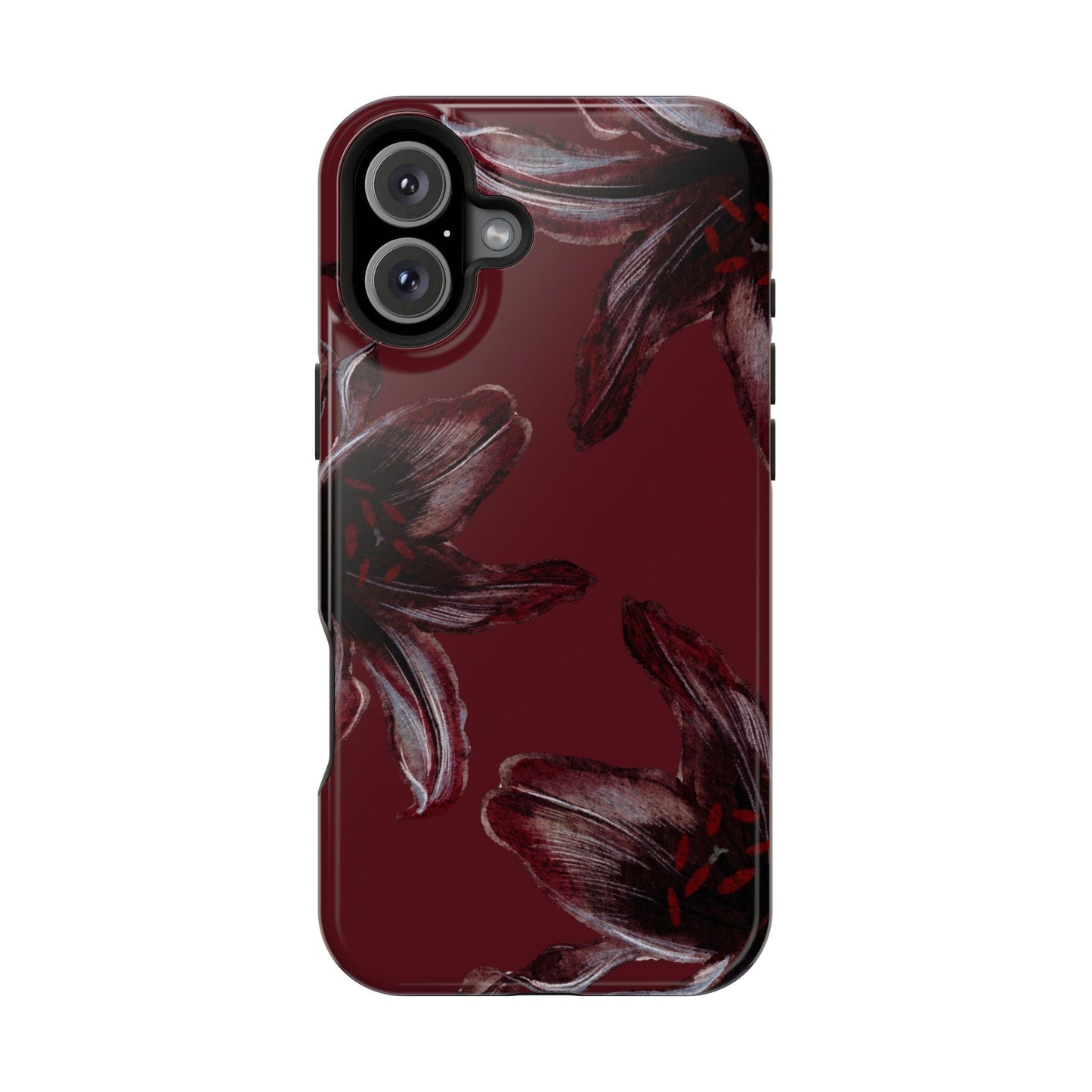 Dark Red Lily - Layreen Cases