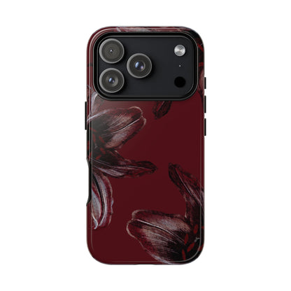Dark Red Lily - Layreen Cases