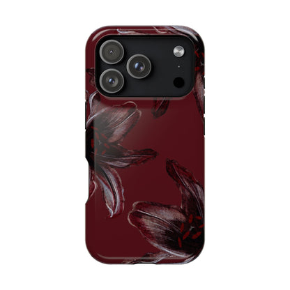 Dark Red Lily - Layreen Cases