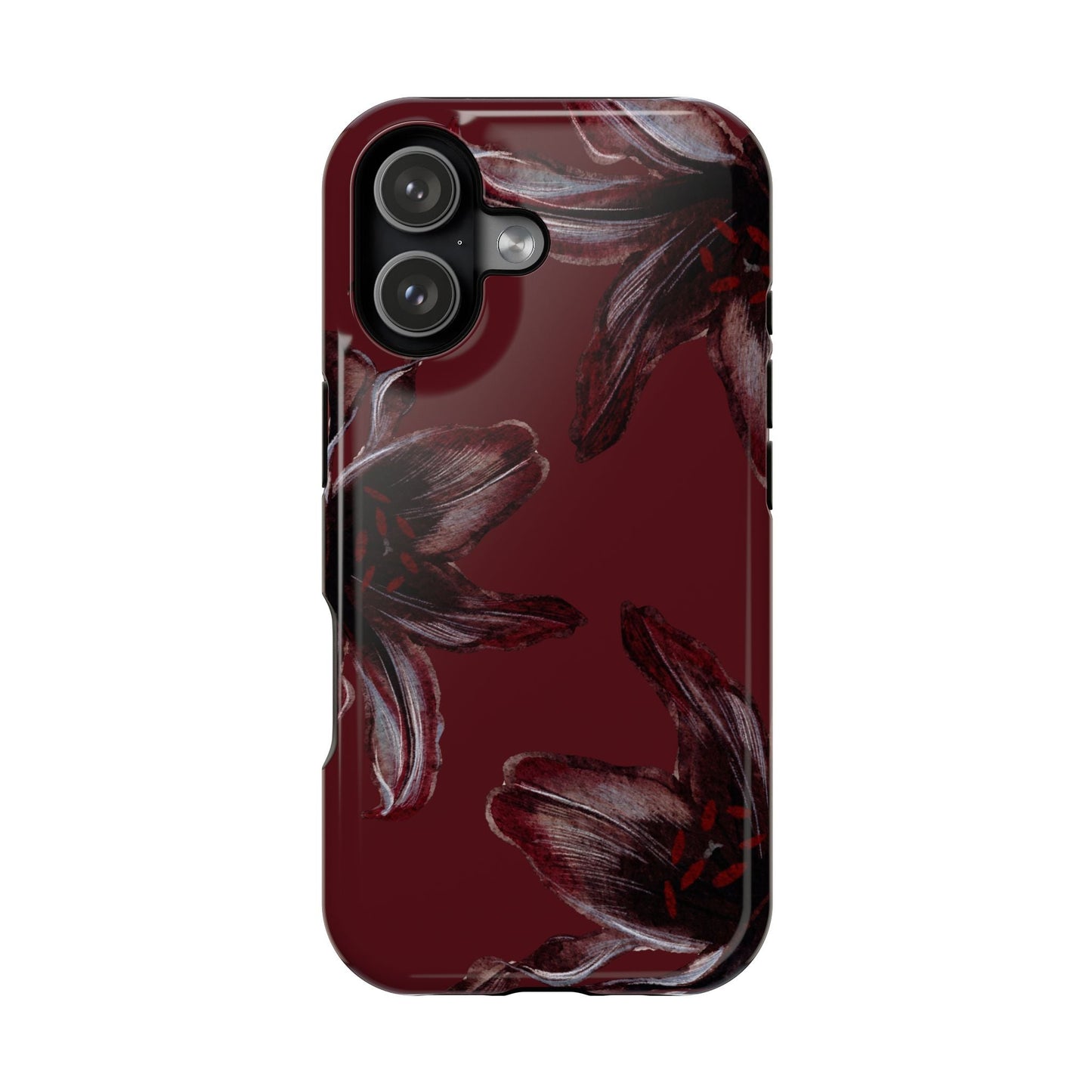 Dark Red Lily - Layreen Cases