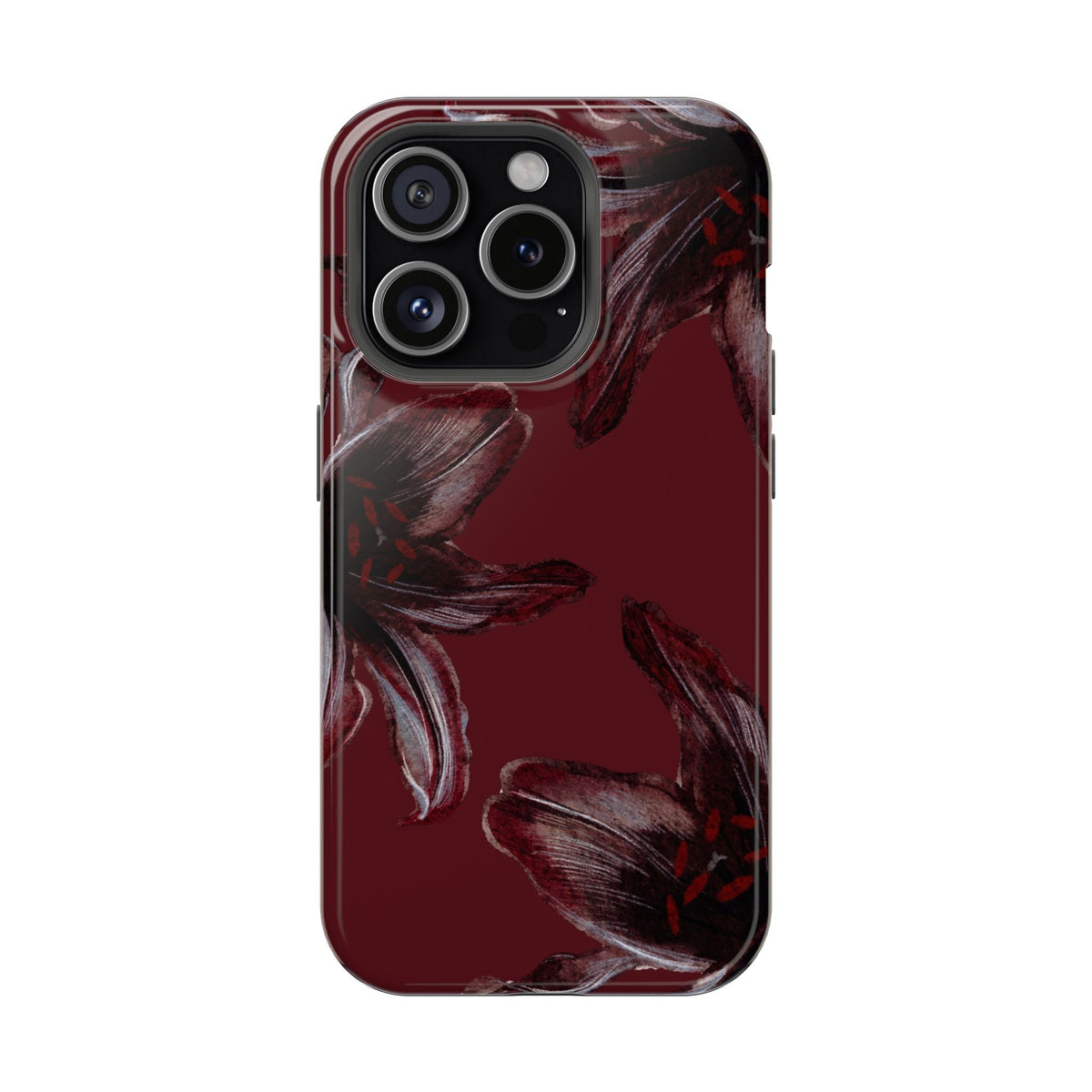 Dark Red Lily - Layreen Cases