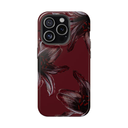 Dark Red Lily - Layreen Cases