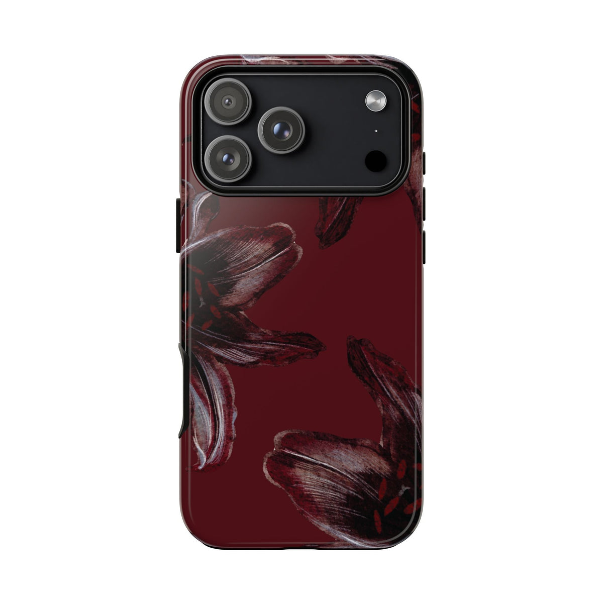 Dark Red Lily - Layreen Cases