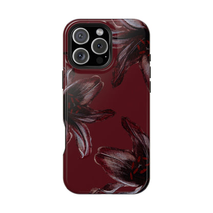 Dark Red Lily - Layreen Cases