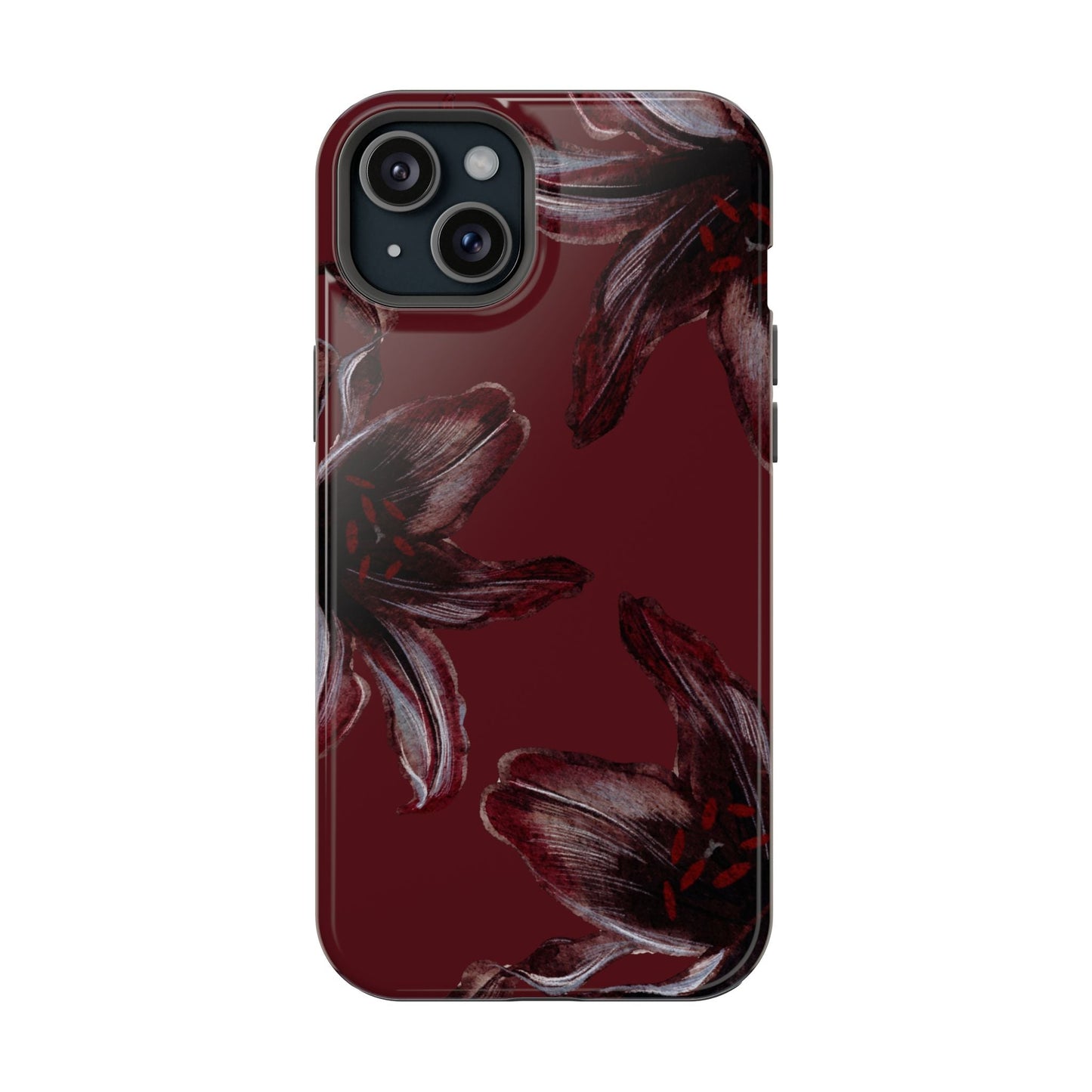 Dark Red Lily - Layreen Cases