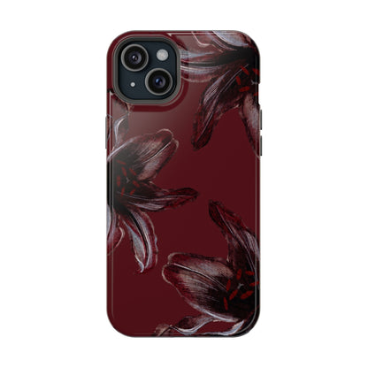 Dark Red Lily - Layreen Cases