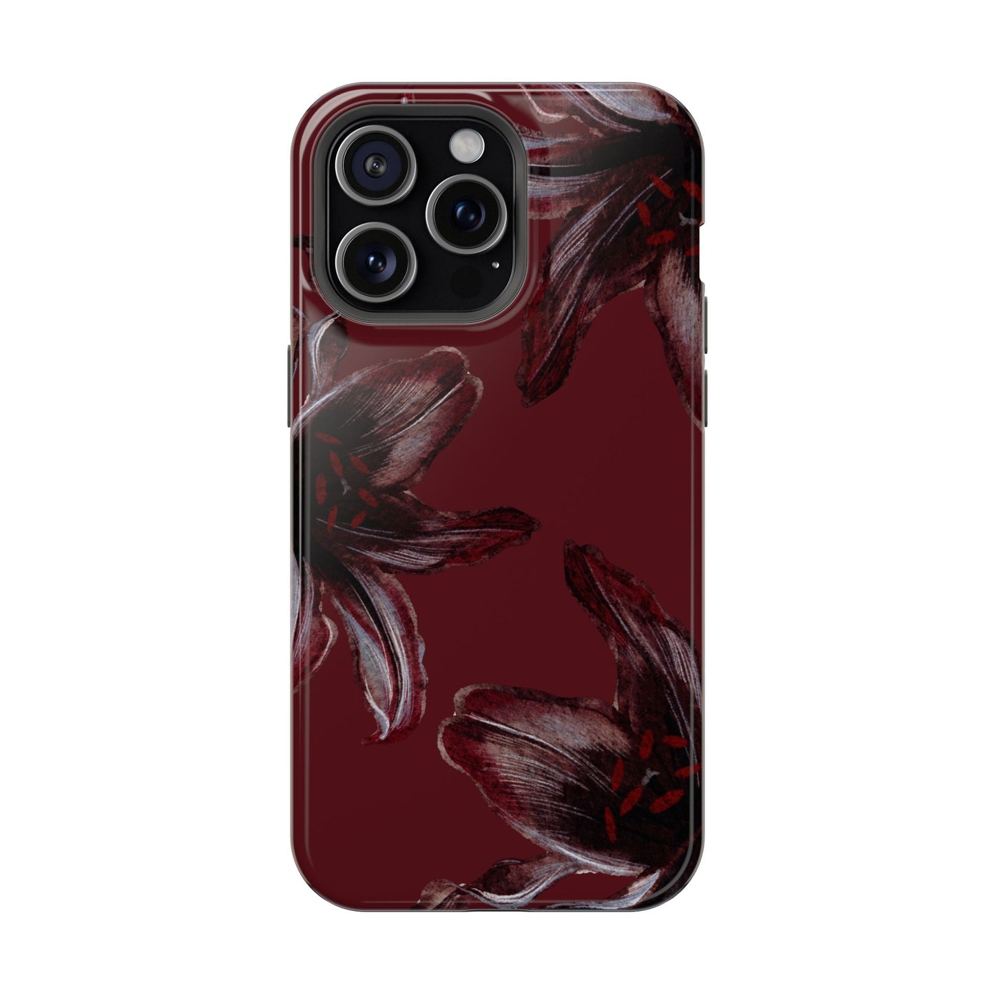 Dark Red Lily - Layreen Cases