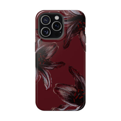 Dark Red Lily - Layreen Cases