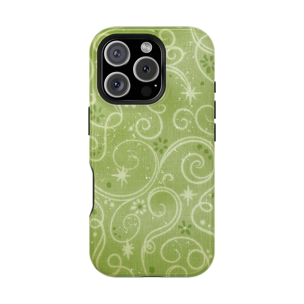 Green Y2K Swirls Case - Layreen Cases