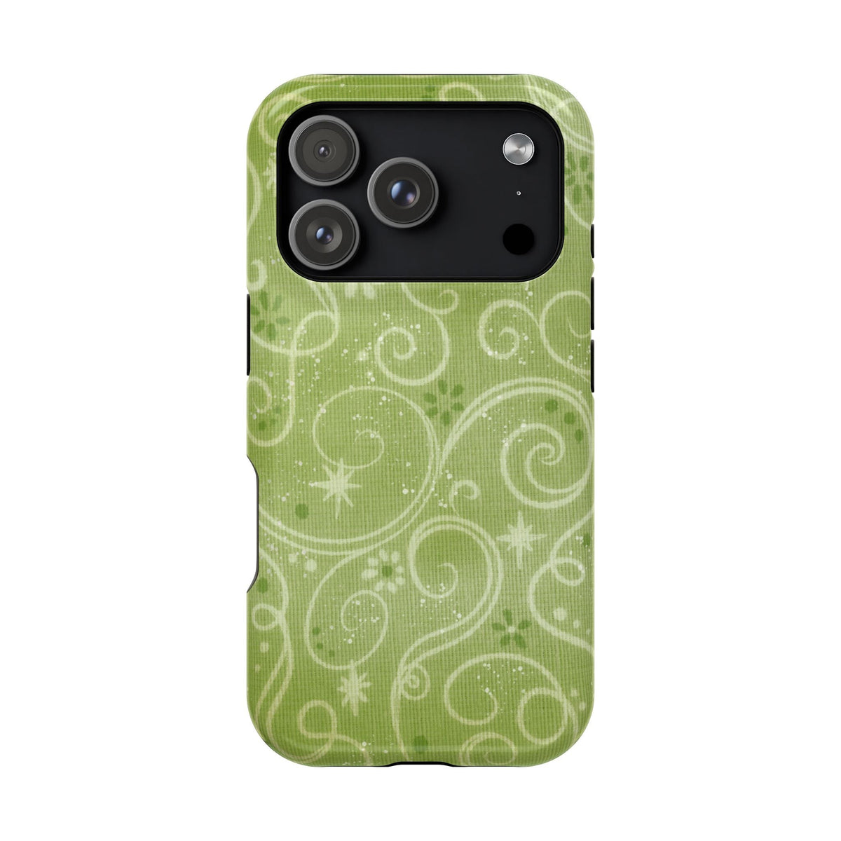Green Y2K Swirls Case - Layreen Cases
