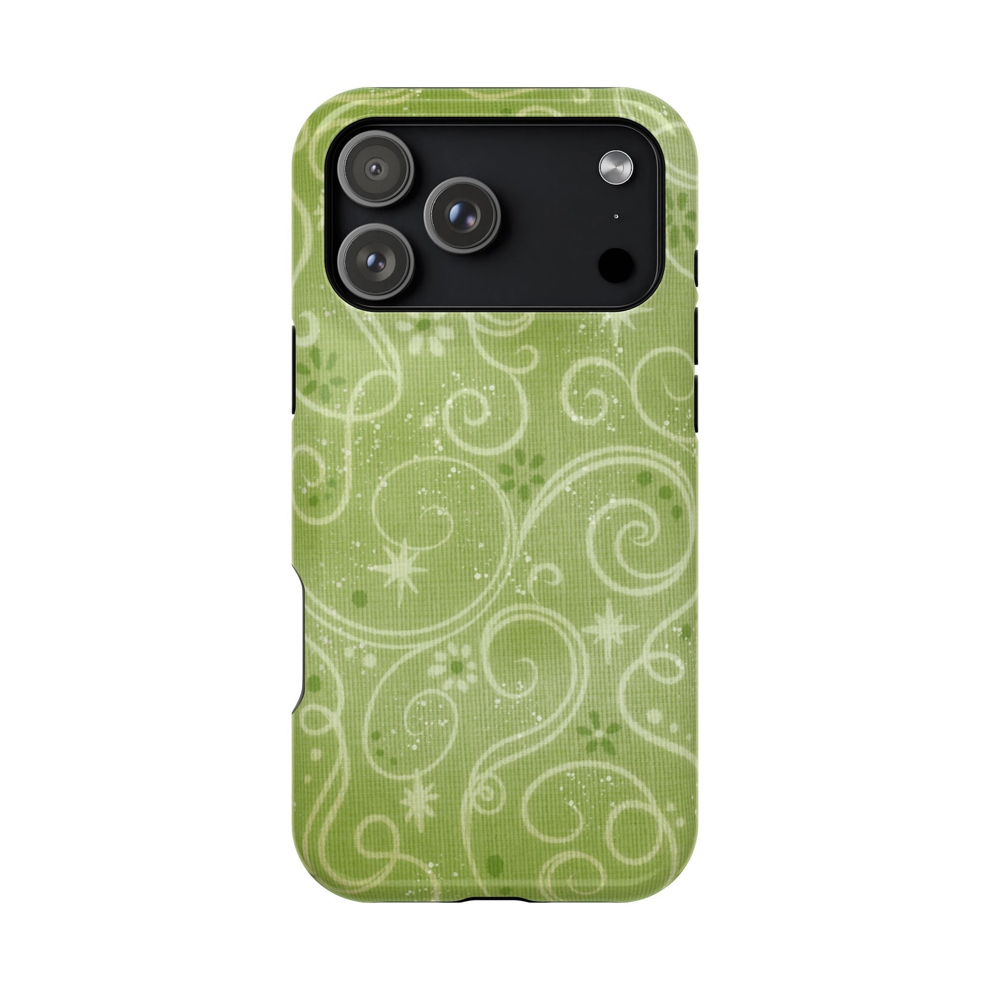 Green Y2K Swirls Case - Layreen Cases