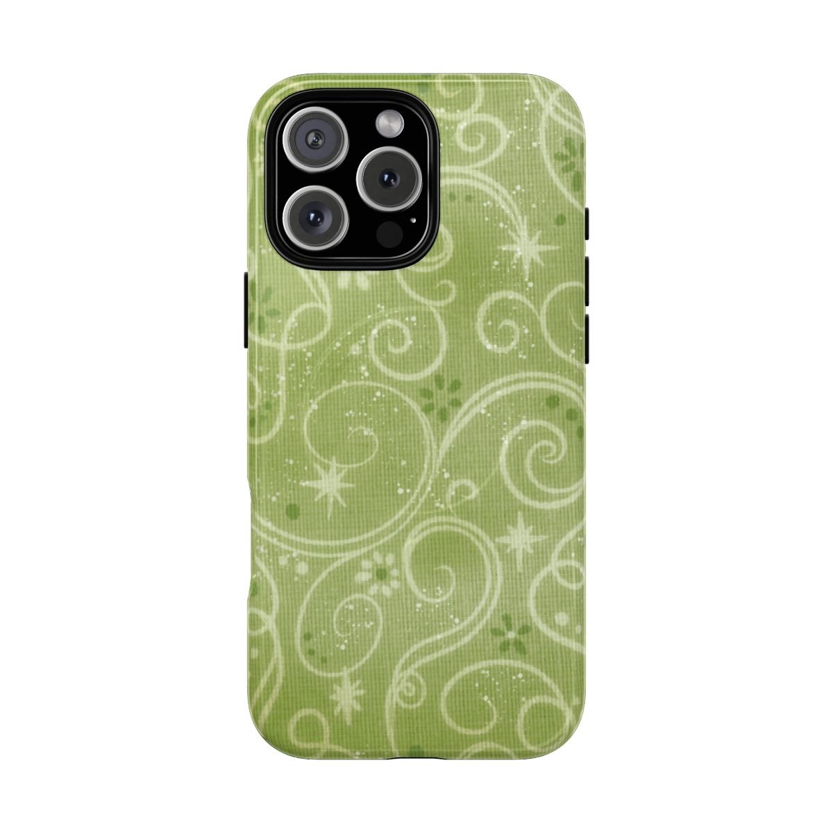 Green Y2K Swirls Case - Layreen Cases