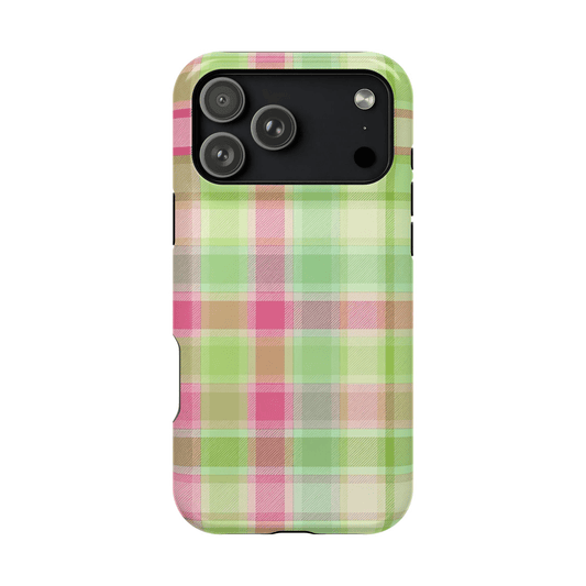 Guava Plaid - Layreen Cases