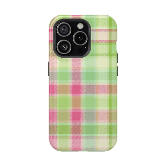Guava Plaid - Layreen Cases