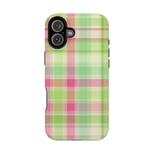Guava Plaid - Layreen Cases