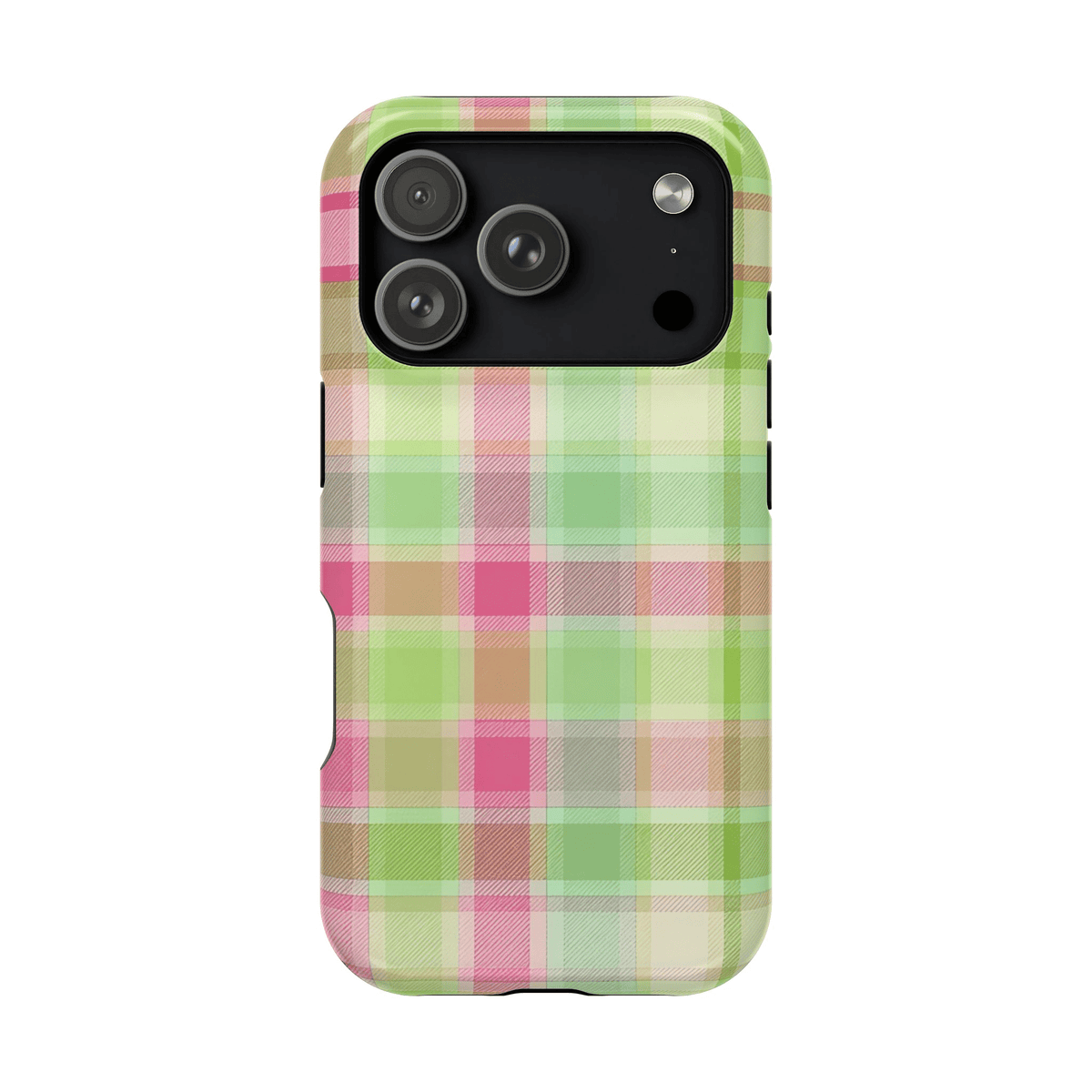 Guava Plaid - Layreen Cases
