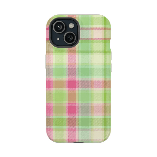 Guava Plaid - Layreen Cases