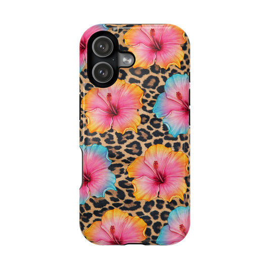 Hibiscus Aura Cheetah - Layreen Cases