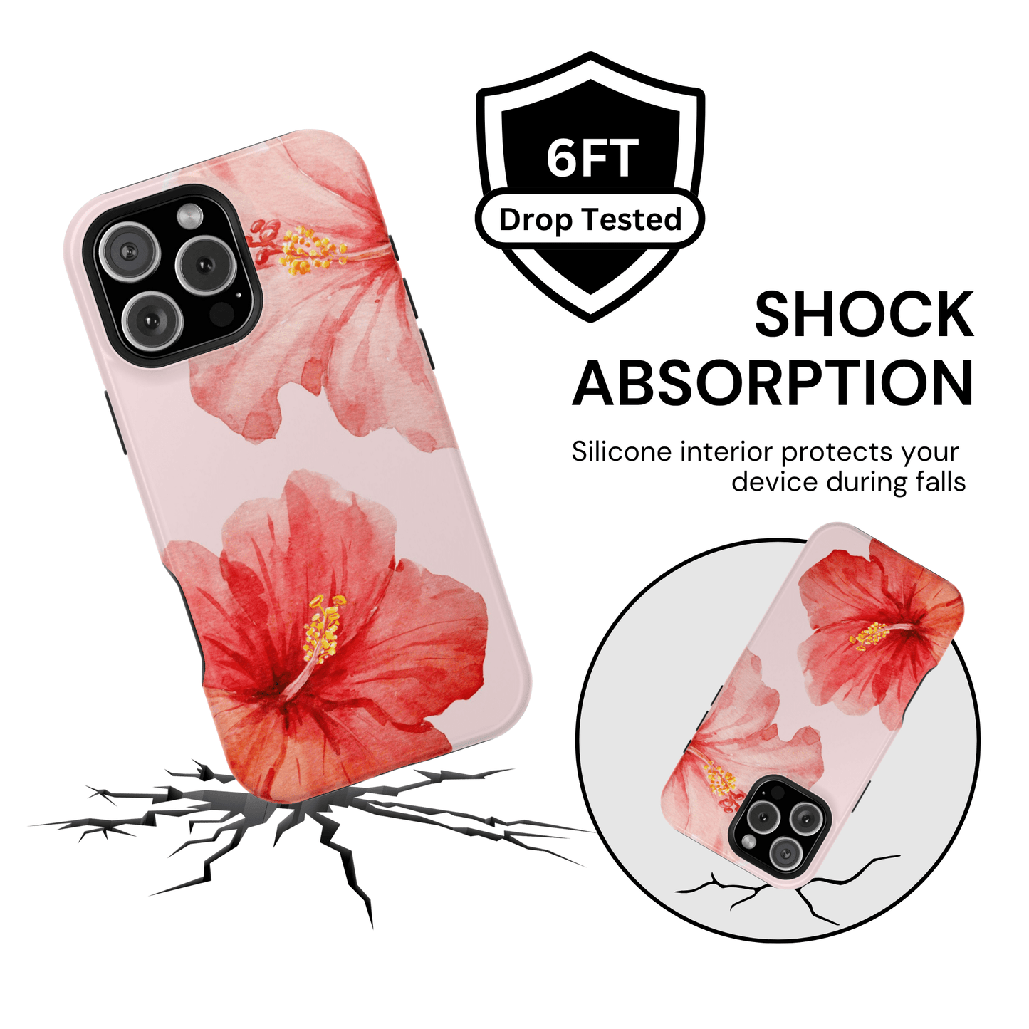 Hibiscus Bloom Pink - Layreen Cases