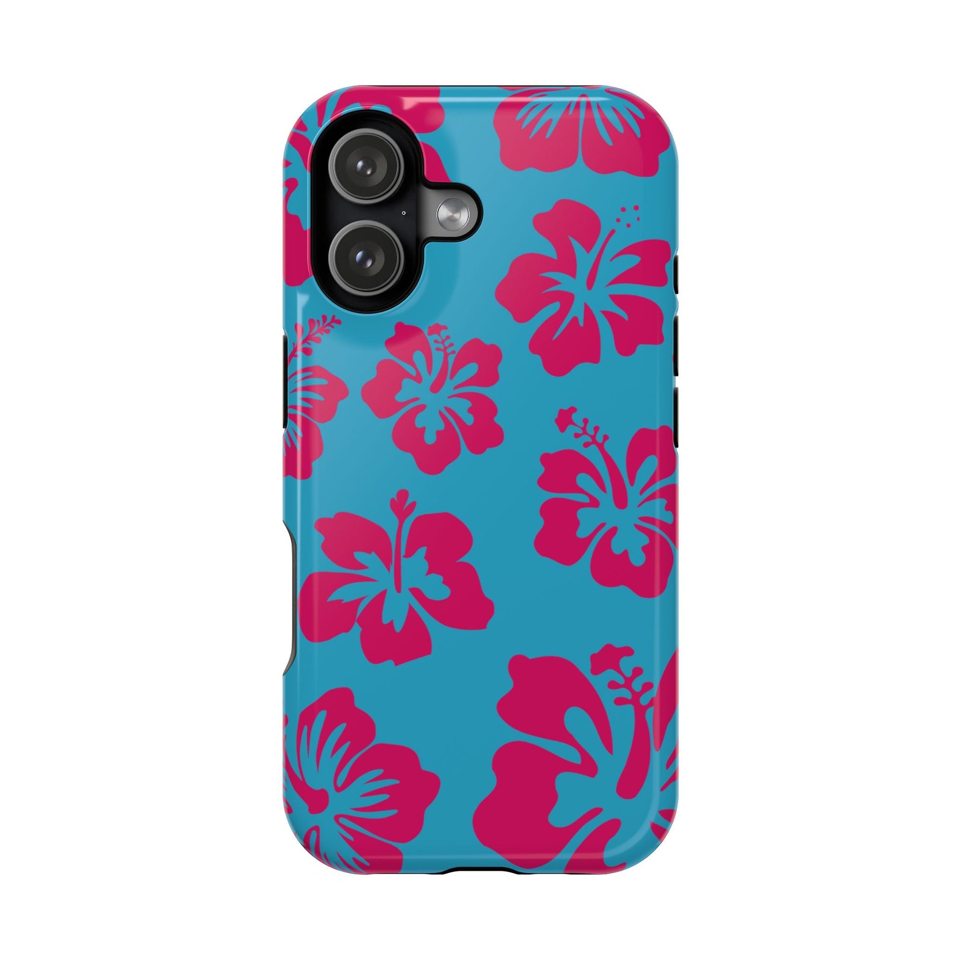 Hibiscus Hues Pink Blue - Layreen Cases