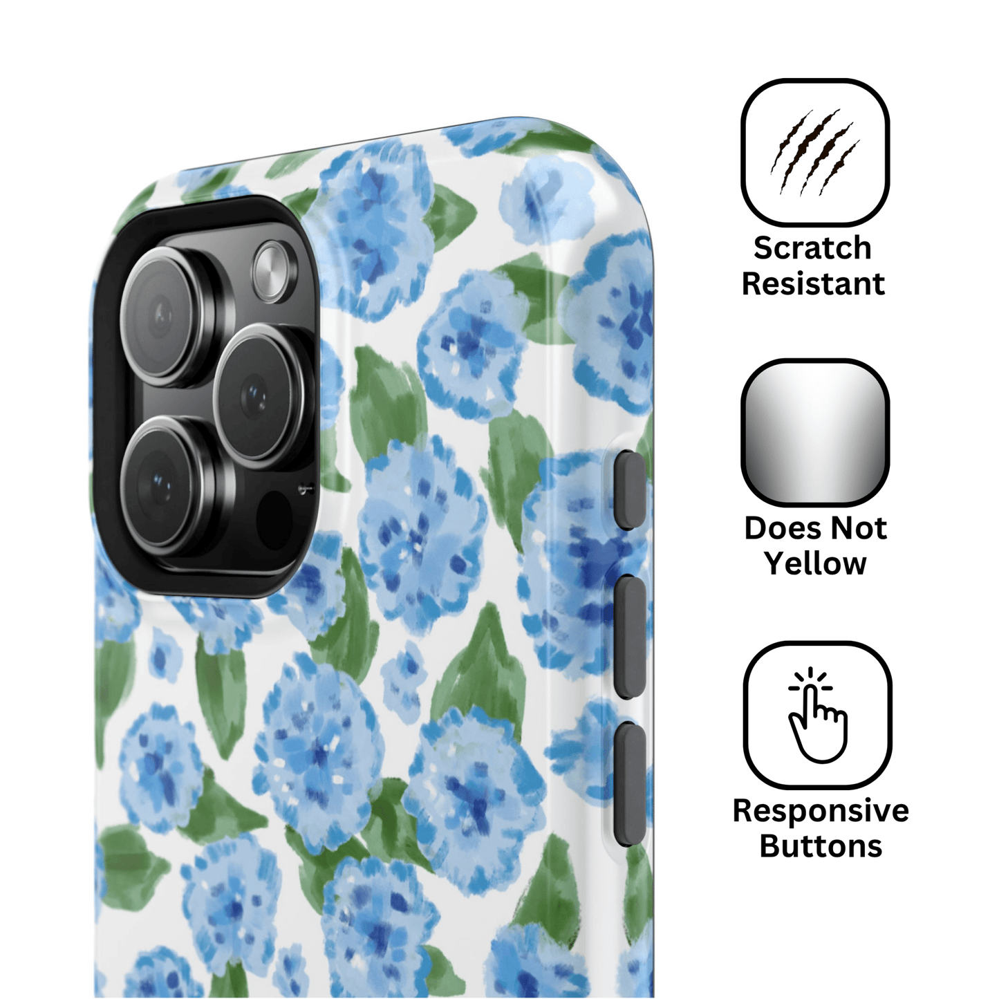 Hydrangea Blue - Layreen Cases