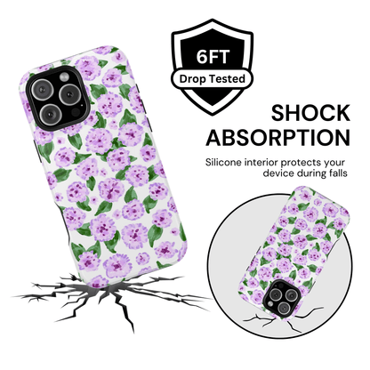 Hydrangea Purple - Layreen Cases