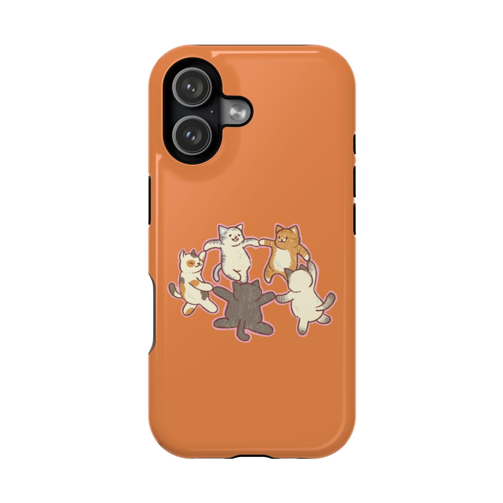 Kittens Frolic Orange - Layreen Cases