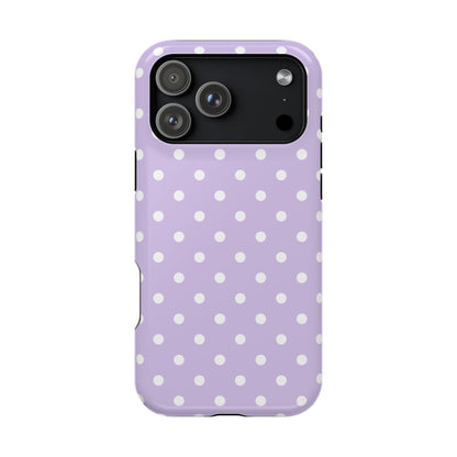 Lavender Polka Dot Case - Layreen Cases