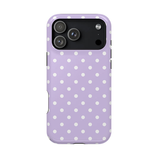 Lavender Polka Dot Case - Layreen Cases