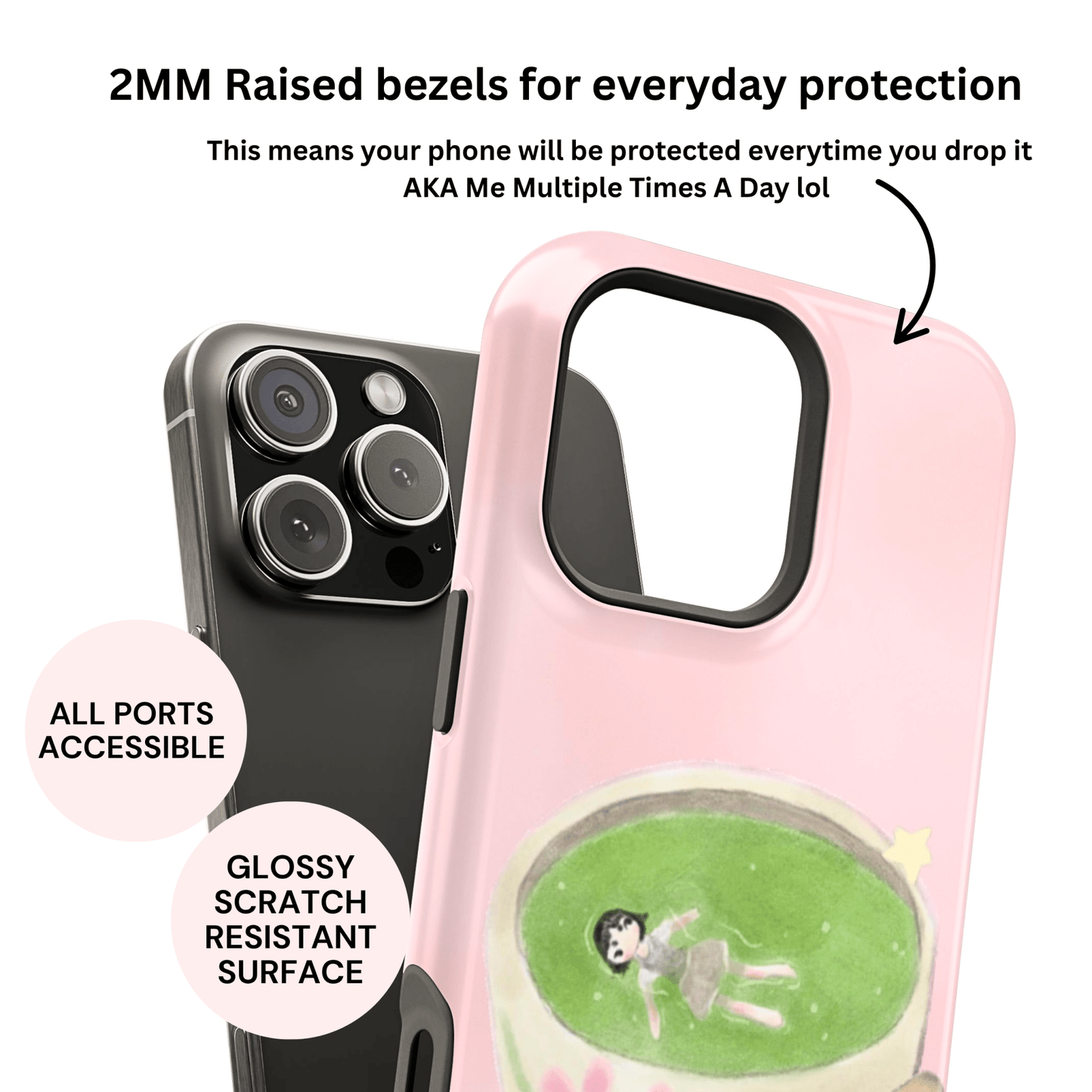Matcha Meditation Case | Artist Collab - Layreen Cases