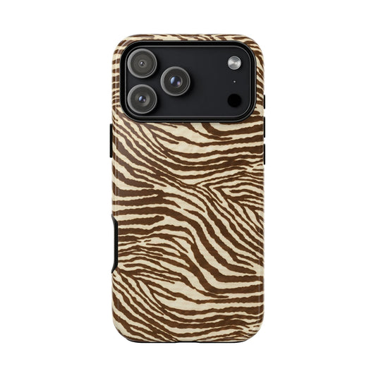 Mocha Brown Zebra - Layreen Cases