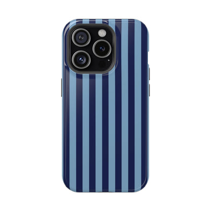 Navy & Light Blue Stripes - Layreen Cases