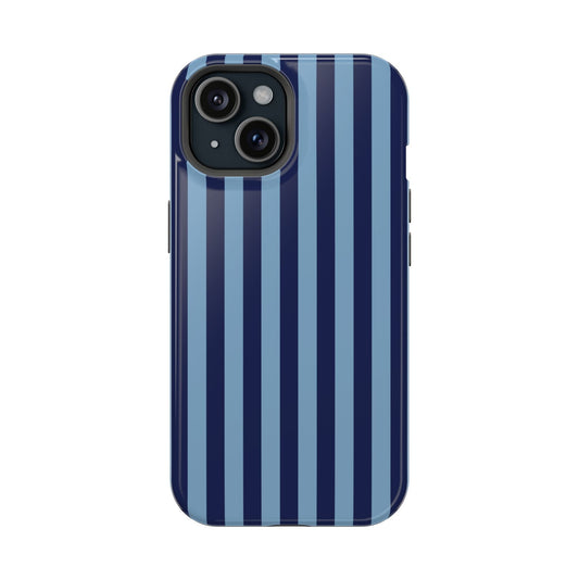 Navy & Light Blue Stripes - Layreen Cases