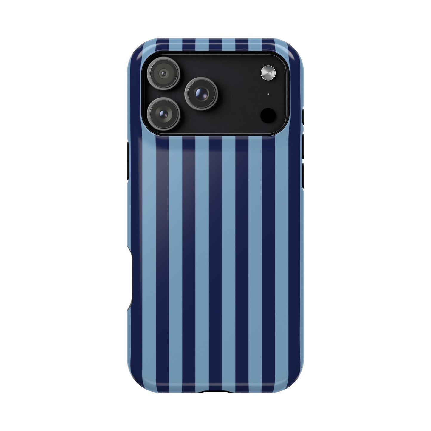 Navy & Light Blue Stripes - Layreen Cases