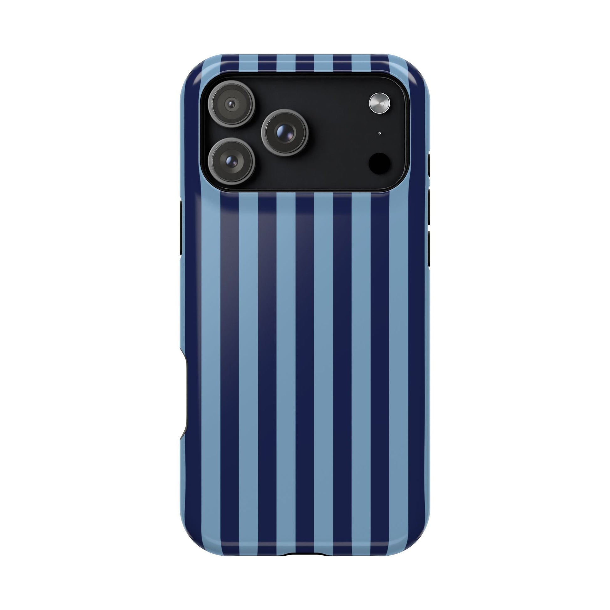 Navy & Light Blue Stripes - Layreen Cases