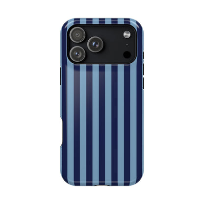 Navy & Light Blue Stripes - Layreen Cases