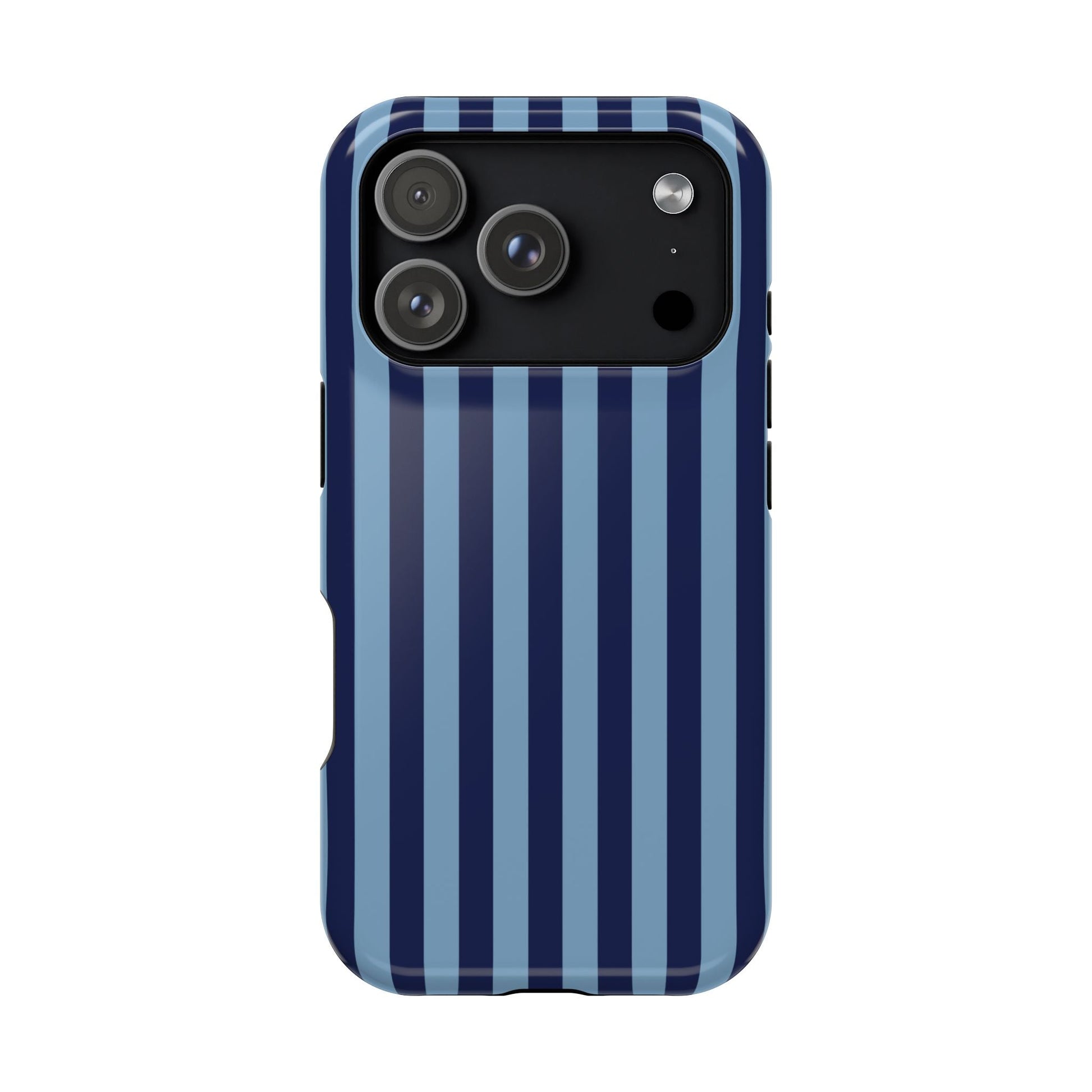 Navy & Light Blue Stripes - Layreen Cases