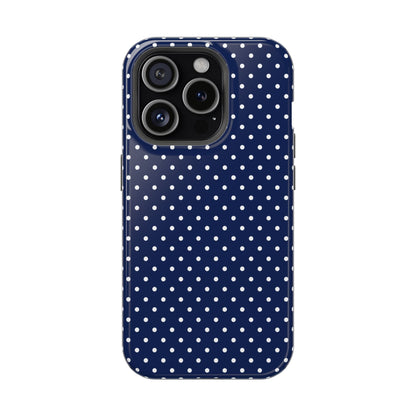 Navy Polka Dot Case - Layreen Cases