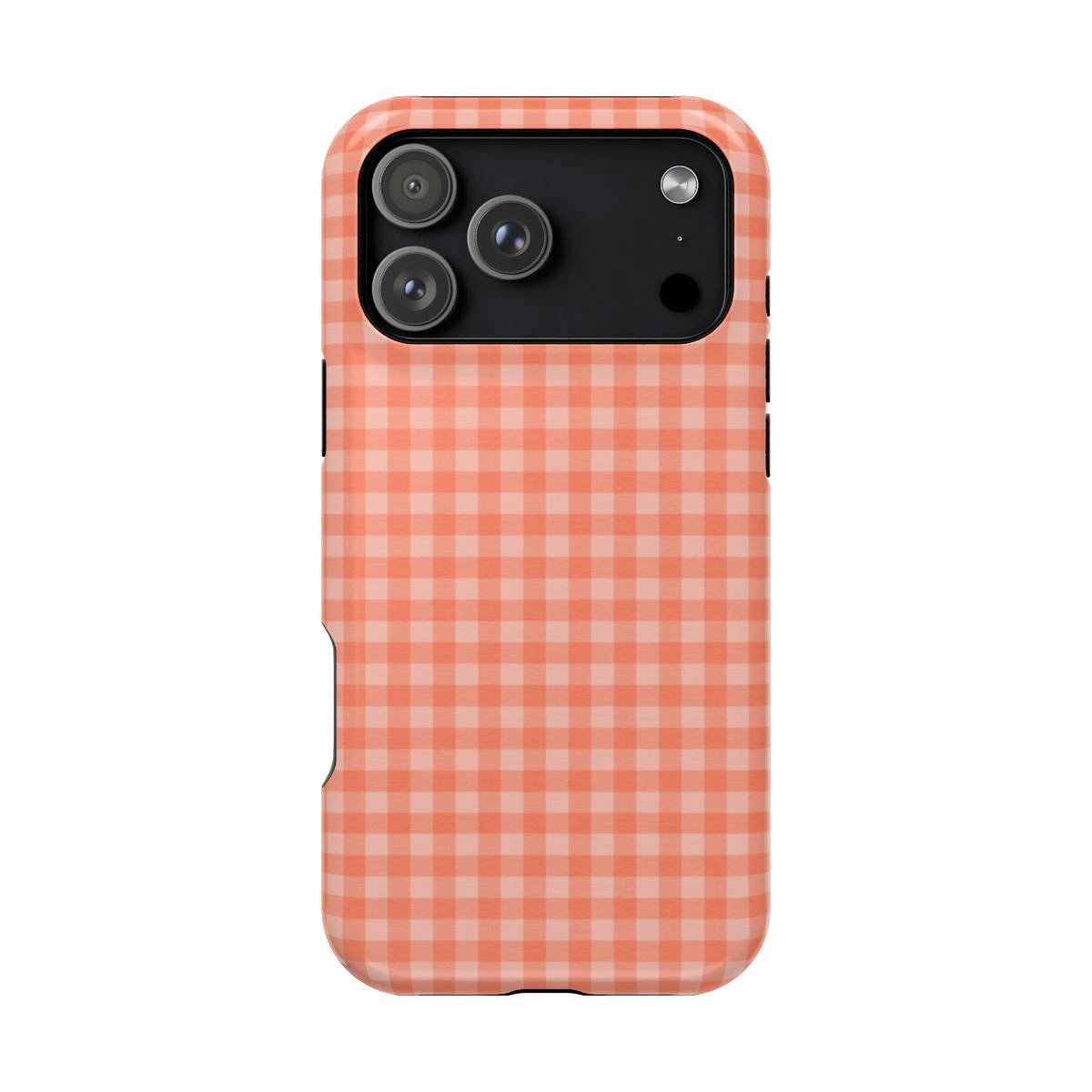 Orange Gingham Case - Layreen Cases
