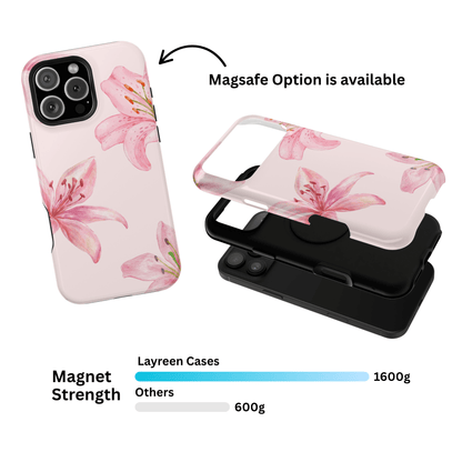 Pink Blush Lily - Layreen Cases